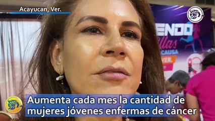 Aumenta cada mes la cantidad de mujeres jóvenes enfermas de cáncer