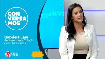 Conversamos con Gabriela Lara, representante del Colegio de Nutricionistas.