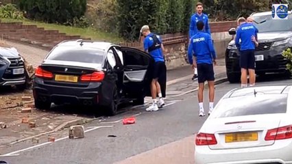 New Shocking Footage Shows Horror Crash after ‘BMW Carrying Ex-Premier League ace and EFL players’