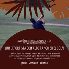 -Jacobo Shemaria Capuano- ¡Subidón de Bryson DeChambeau en el LIV Golf victoria con 58 golpes! (parte 1)