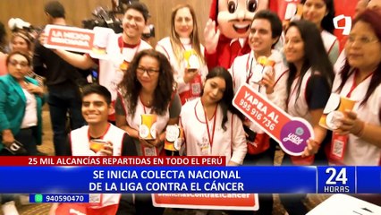 Lanzan campaña de colecta de la Liga de Lucha Contra el Cáncer