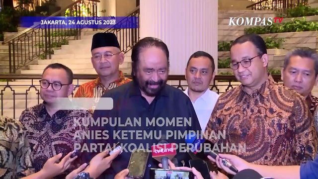 Kumpulan Momen Anies Baswedan Ketemu Pimpinan Koalisi Perubahan: Paloh, SBY hingga Salim Segaf
