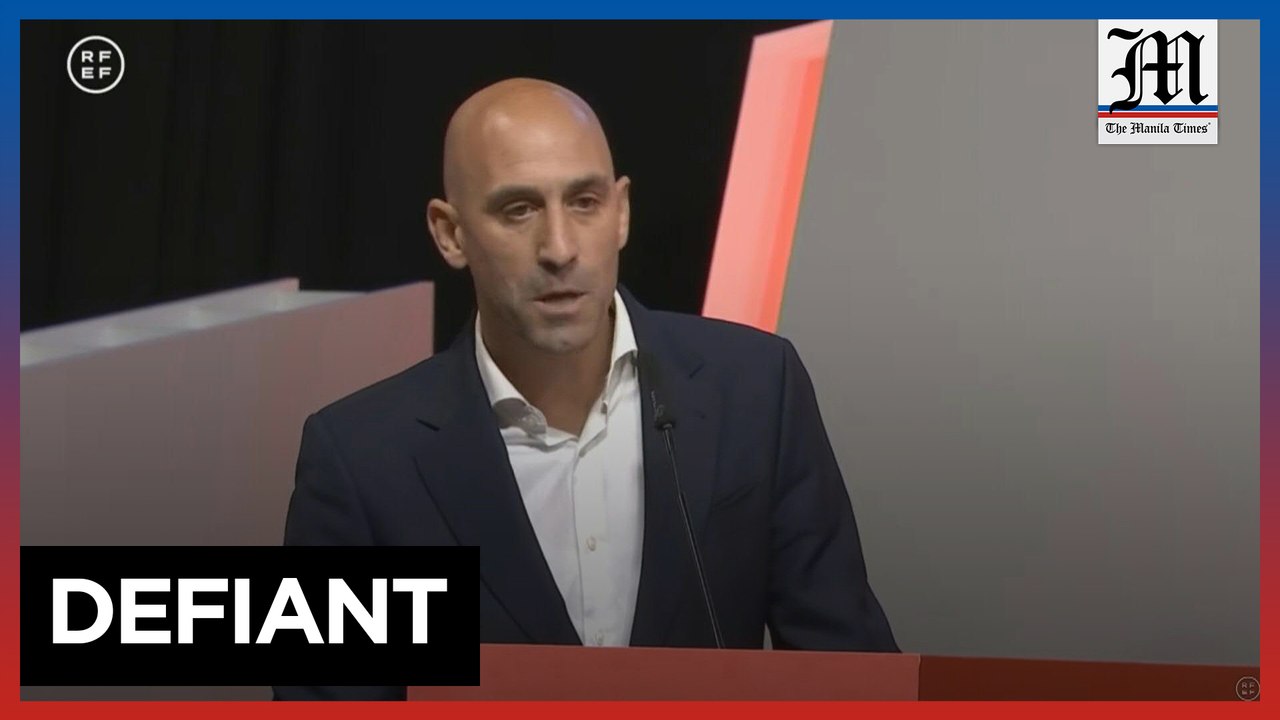 Spanish football chief Rubiales calls player kiss criticism 'false feminism'