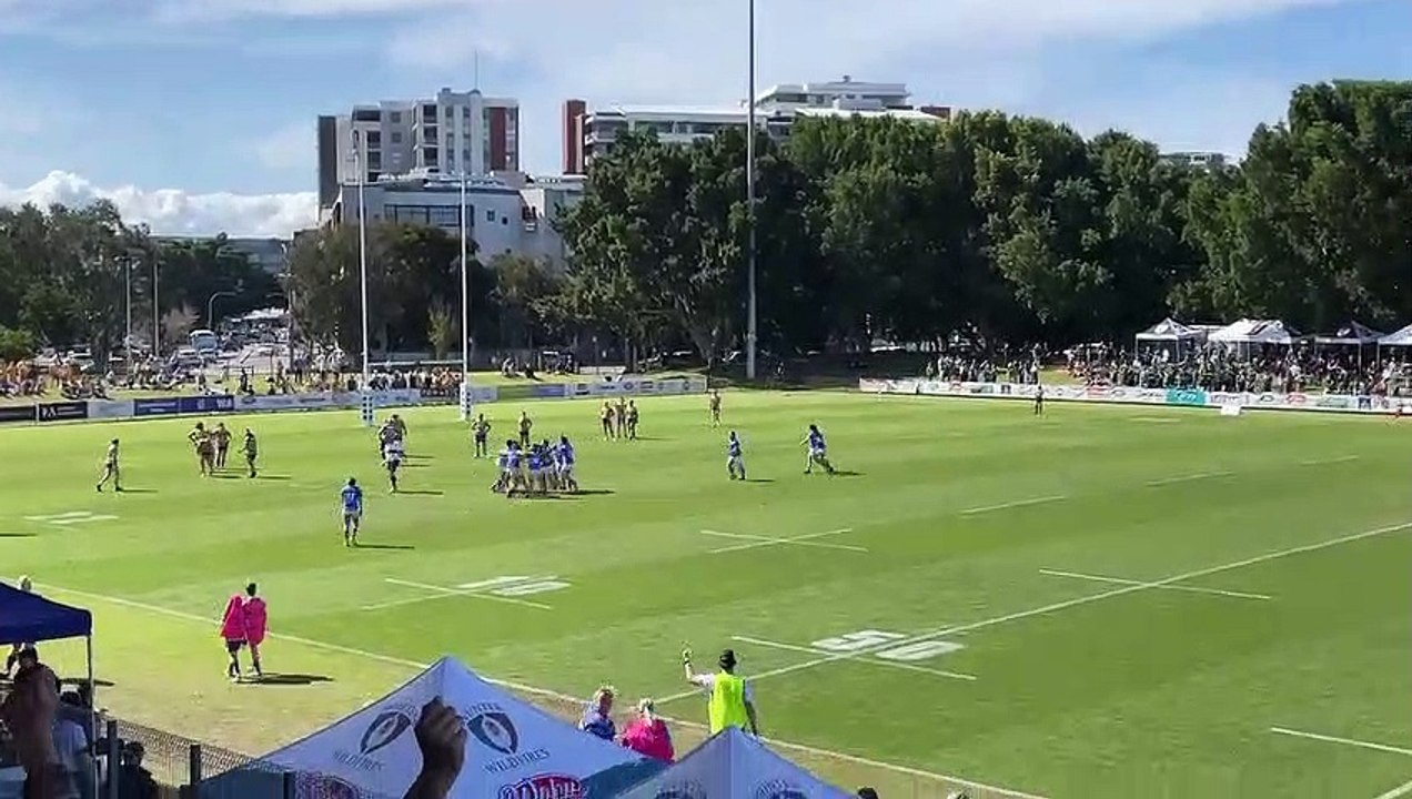 Hunter rugby union womens grand final under way...