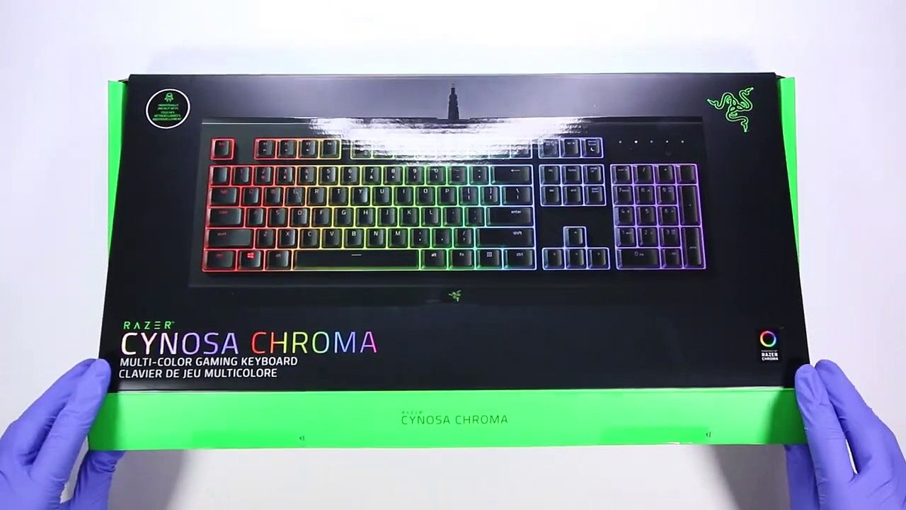 Razer Cynosa Chroma Gaming Keyboard Unboxing + Bonus Box! - video  Dailymotion