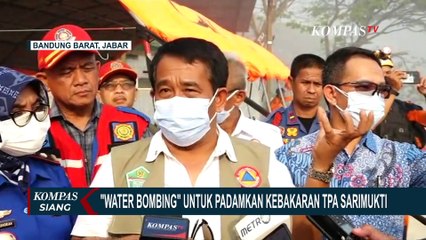 Kebakaran TPA Sarimukti: Drone Hingga Helikopter Dikerahkan, 64 Warga Terkena ISPA