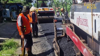 JALAN AKSES CIBITUNG-JAMPANGKULON DIPERBAIKI PEMKAB SUKABUMI, PAKET PEMELIHARAAN BERKALA