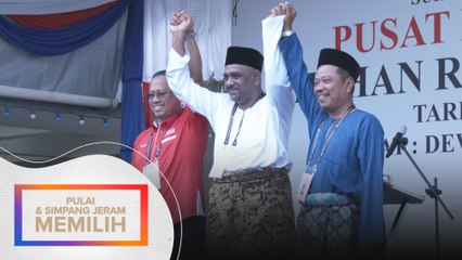 Saingan tiga penjuru di Parlimen Pulai