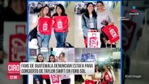 Fans de Taylor Swift de Guatemala aseguran que fueron estafadas por empresa Mexitours