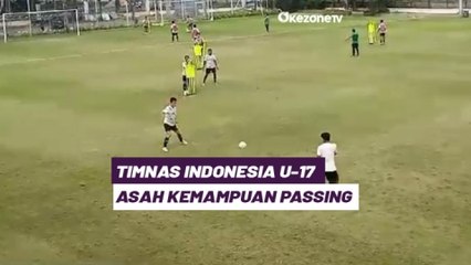Jelang Lawan Korea Selatan, Timnas Indonesia U-17 Asah Kemampuan Passing