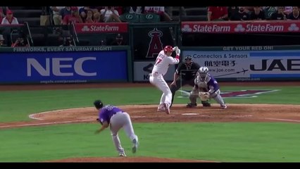 Shohei Ohtani's 2021 37th Homer 2021/7/28, LA エンジェルス MLB 大谷翔平 2021年 37号ホームラン 逆転3ラン 本塁打,