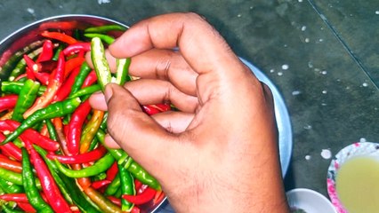 Caneyen hot chilli pickle recipe by Daily Cooking