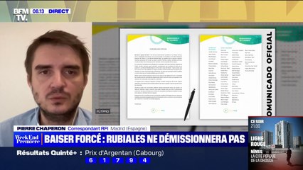 Baiser forcé de Luis Rubiales: l'affaire à la une des journaux espagnols