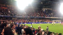 Luton fans at Chelsea