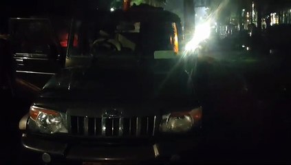 पीली बत्ती और सीआईएसएफ का स्टीकर लगाकर डीजल चोरी