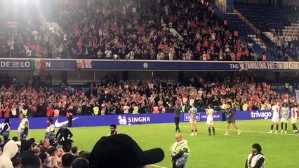 Luton boss Rob Edwards applauds supporters