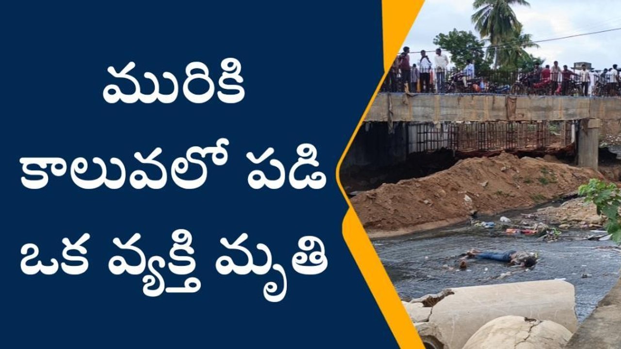 వనపర్తి: మురికి కాలువలో పడి వ్యక్తి మృతి