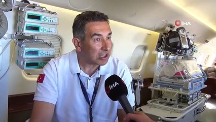 Une ambulance aérienne a décollé, cette fois pour un bébé de 13 jours et deux jeunes patients