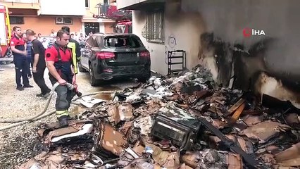 Un incendie s'est déclaré dans la casse... 3 appartements et 1 voiture ont été endommagés dans l'incendie