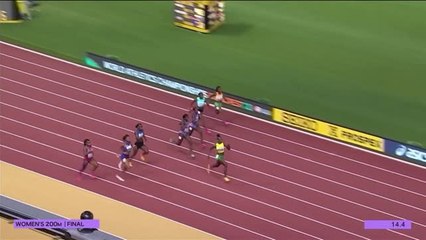 Championnats du monde - Jackson en or sur 200m à 7 centièmes du record du monde