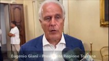 Nuovo ospedale di Livorno, le parole del presidente della Regione Eugenio Giani / Video