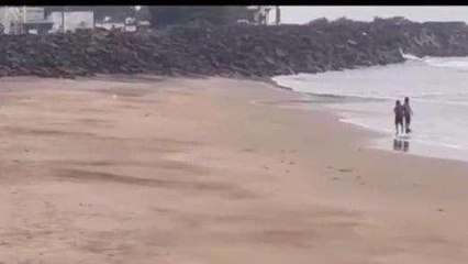 కాకినాడ జిల్లా: వెనక్కి వెళ్లిన సముద్రం... మరో నాలుగు రోజుల్లో...