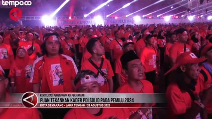 Konsolidasi PDI Perjuangan, Puan Maharani Tekankan Kader Solid Jelang Pemilu 2024