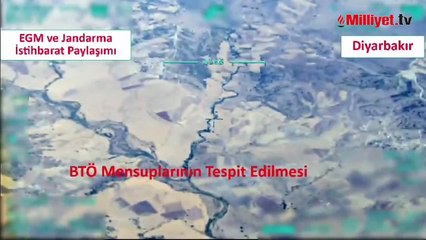Görüntüler paylaşıldı! Diyarbakır'da keşif sırasında keşfedilen teröristlere operasyon