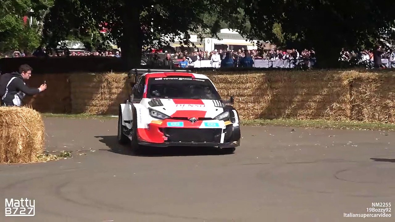 Toyota GR Yaris Rally2 Concept - Jari-Matti Latvala at Goodwood FOS 2023