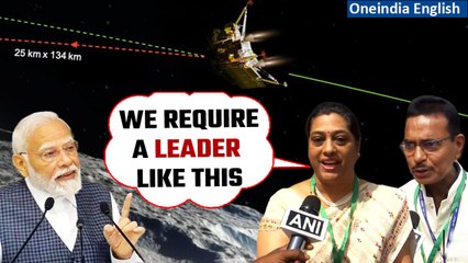 Chandrayaan-3 Success: ISRO scientists hail PM Modi’s leadership after PM Modi’s address | Oneindia