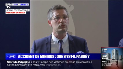 Accident dans le Lot-et-Garonne: "Le minibus est sorti de sa trajectoire (...), pour venir percuter violemment un parapet en béton", indiquent les autorités