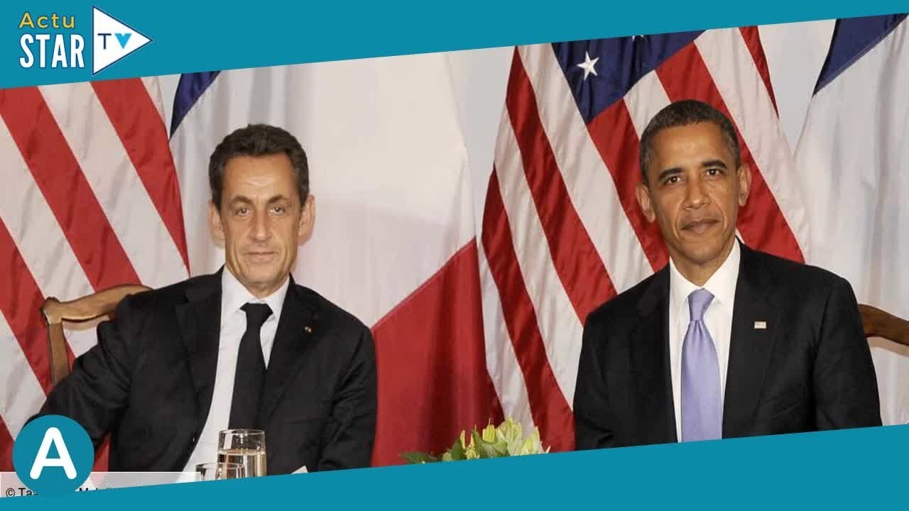« Froid », « Introverti »  Nicolas Sarkozy dresse un portrait très surprenant de Barack Obama