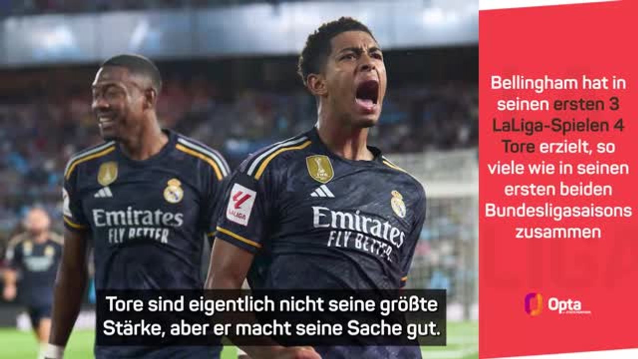 Ancelotti: 'Bellingham macht sich sehr gut'