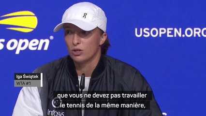 US Open - Świątek : “L'impression d'être plus efficace en Grand Chelem”