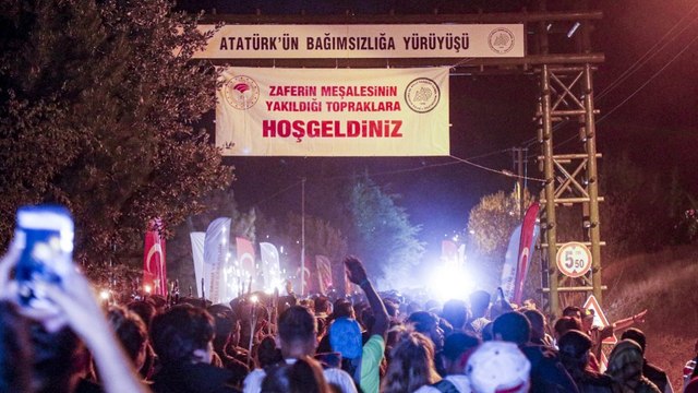 Ata’nın izinde ‘Zafer Yürüyüşü’