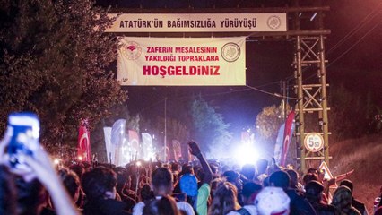 Ata’nın izinde ‘Zafer Yürüyüşü’