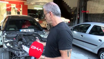 Une amende de la circulation a été infligée à la voiture endommagée en service