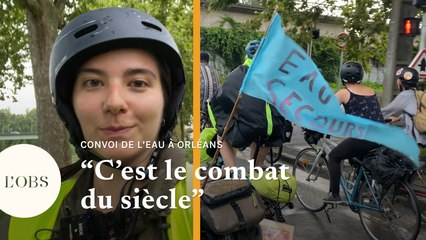 Mégabassines : notre reportage avec le convoi de l'eau qui a campé à Orléans avant d'aller à Paris