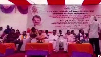आगरा: नगर निगम में मेगा कैंप आयोजित, केंद्रीय राज्यमंत्री एसपी सिंह बघेल ने की शुरुआत