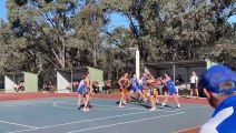 2023 LVFNL second semi-final second quarter: Maiden Gully YCW v Mitiamo