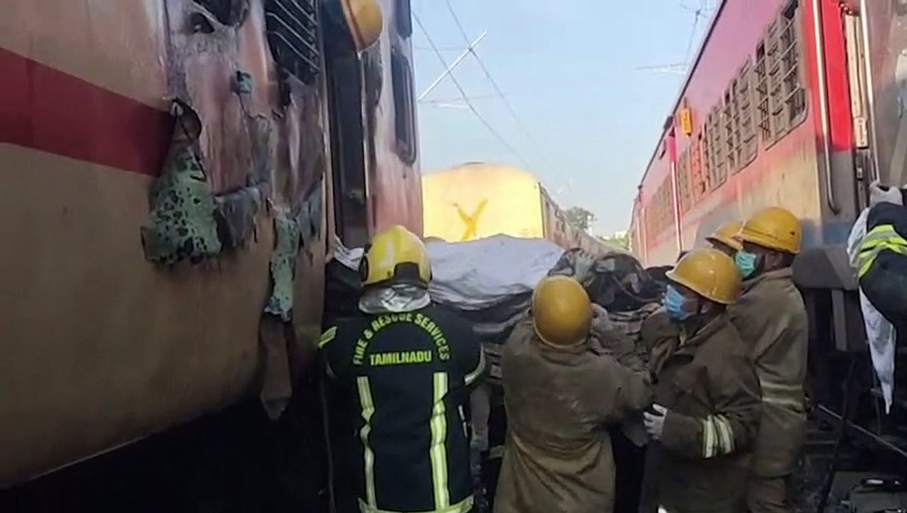 Neun Tote bei Brand in Zug in Indien wegen Teekochens