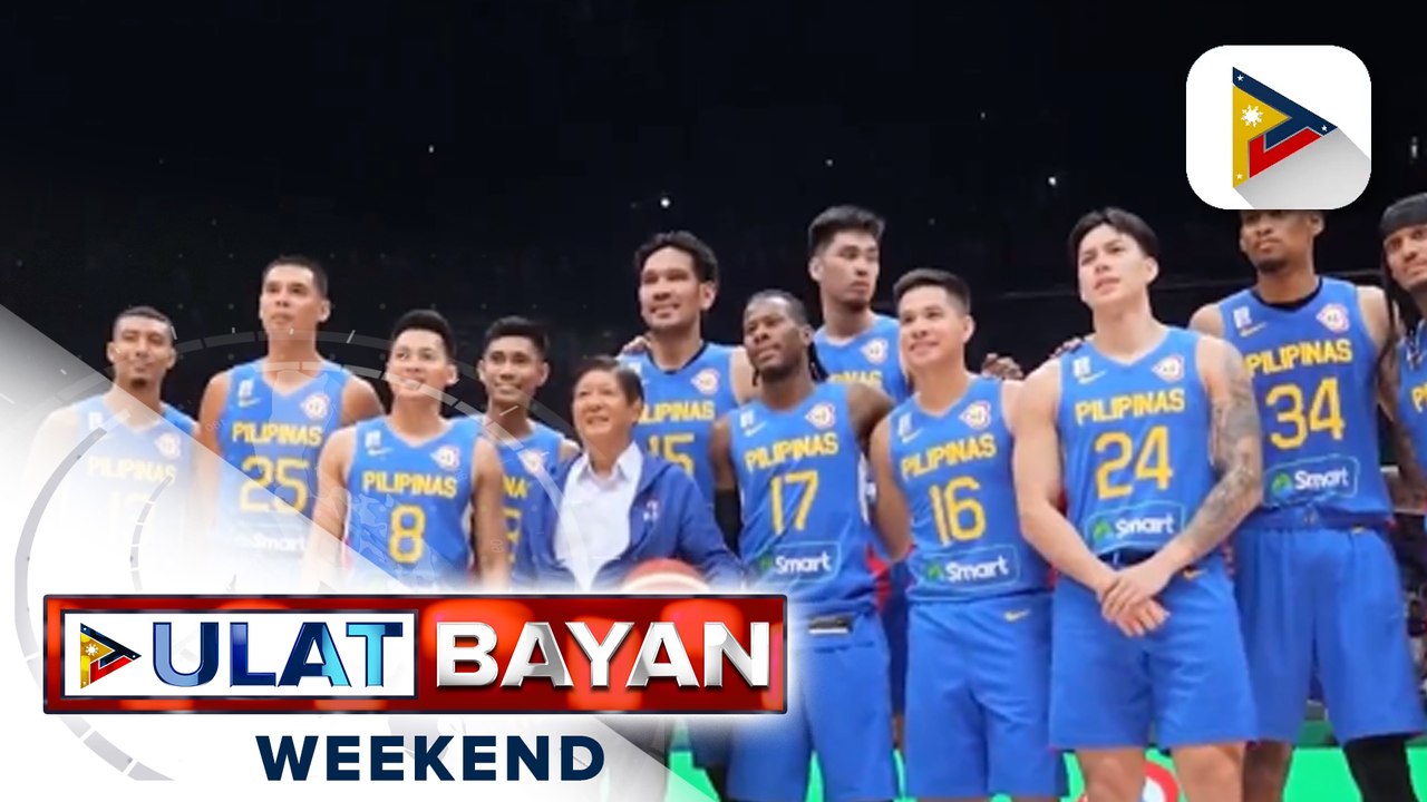 PBBM, tinawag na matapang at determinado ang Gilas Pilipinas sa laban nito kontra Dominican Republic