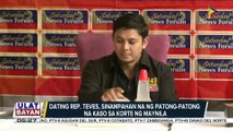 Dating Rep. Teves, sinampahan ng patong-patong na kaso sa korte ng Maynila