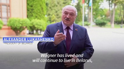 Lukashenko says Wagner group to stay in Belarus after Prigozhin's presumed death