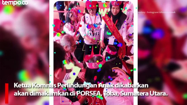 Ketua Komnas Perlindungan Anak Arist Merdeka Sirait Meninggal Dunia