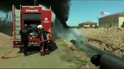 Incendie effrayant dans la zone industrielle organisée
