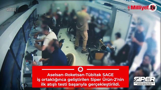 SİPER Uzun menzilli HSS Ürün -2 ilk atış testi başarıyla gerçekleştirildi.