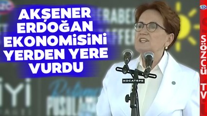Meral Akşener'den Çok Sert Ekonomi Mesajı! Mehmet Şimşek'e Böyle Seslendi