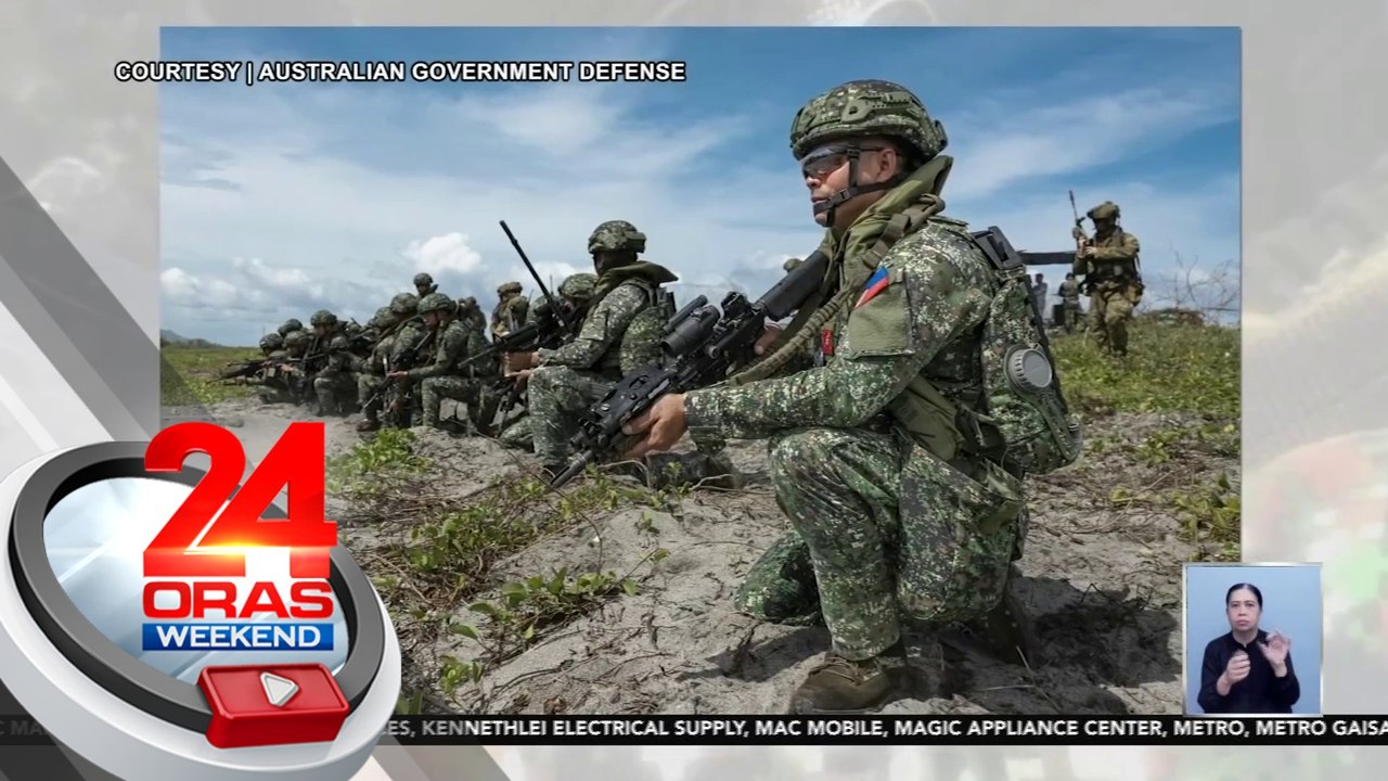 ALON Exercises, layong palakasin ang interoperability ng mga puwersa ng Pilipinas, U.S. at Australia | 24 Oras Weekend