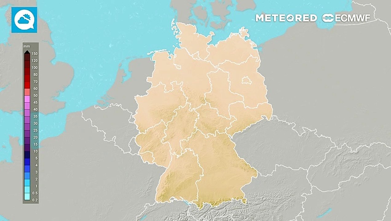 Schwere Regenfälle im Südosten von Deutschland! Mehr als 100 Liter könnten vom Himmel kommen!